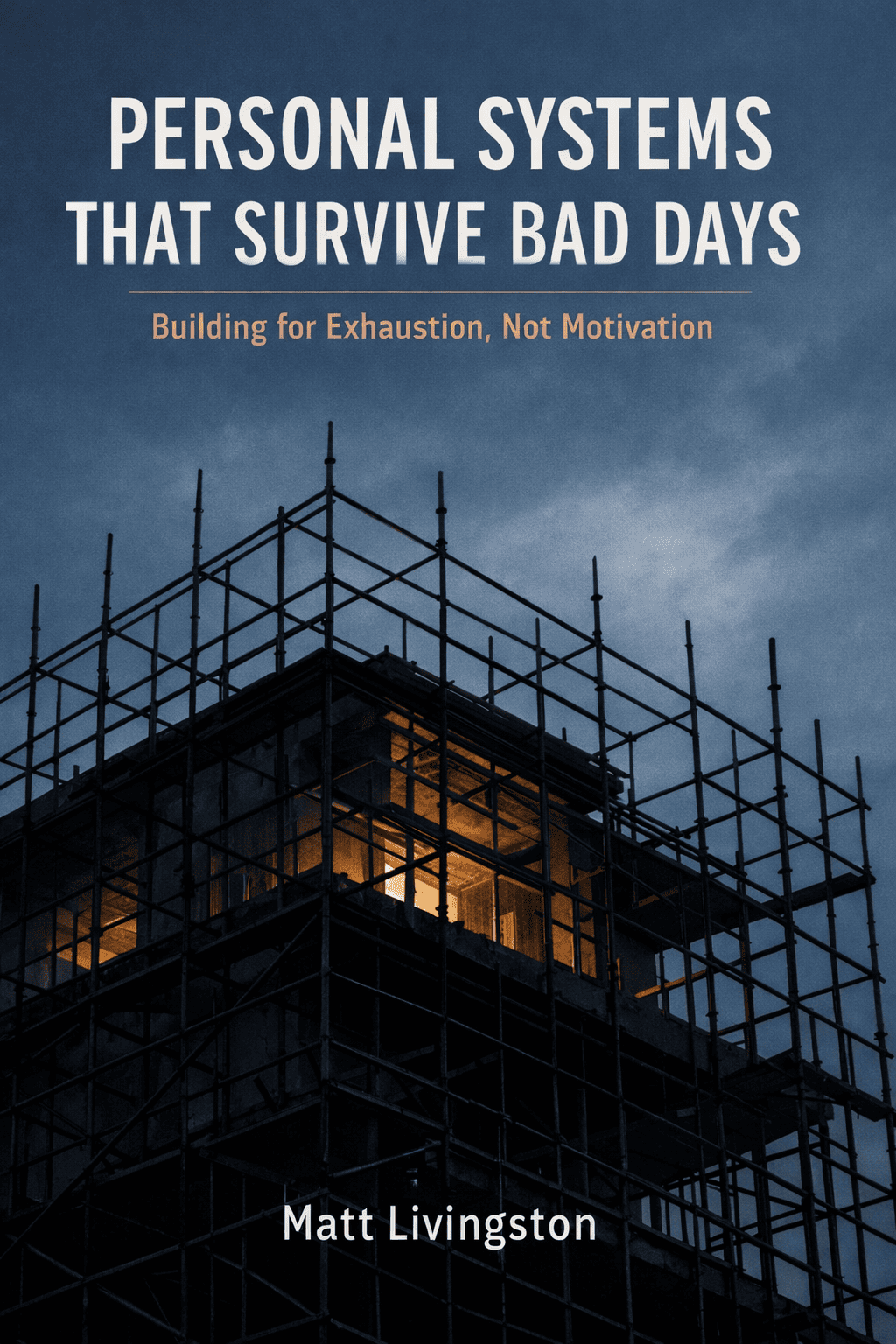 Personal Systems That Survive Bad Days book cover