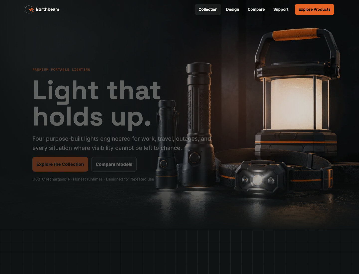 Northbeam website preview